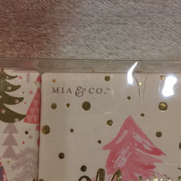 Mia & Co Christmas Holiday Scented Amber & Fir Luxury Soap Bar Set of Three NWT - Picture 5 of 16